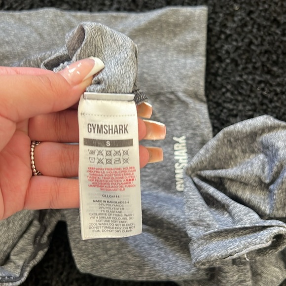 Gymshark grey women’s leggings, practically new. - Picture 3 of 3
